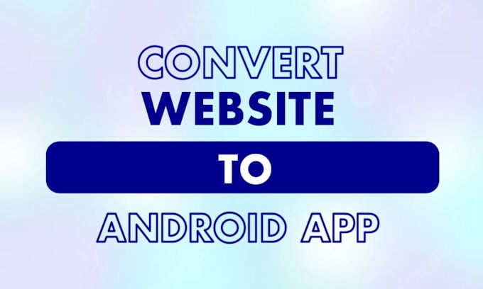 convert website to native android app with firebase push notification