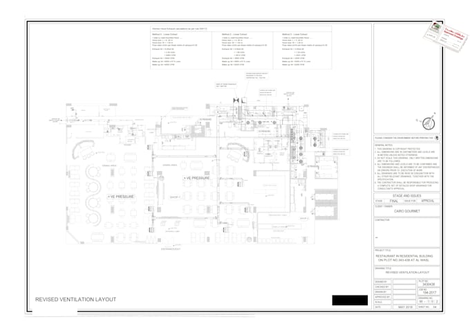 do kitchen hood ventilation and mep design for restaurant home nail salon permit