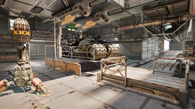 create 3d model props, objects, environments, equipment, and characters