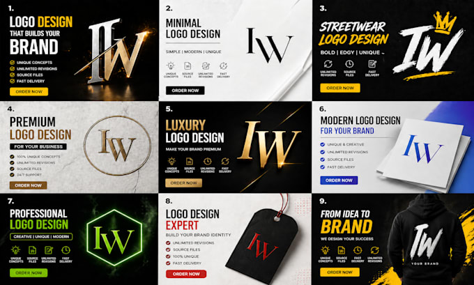 design unique and creative logo