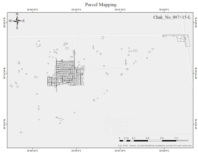 parcel mapping in arcgis or qgis for real estate and land use