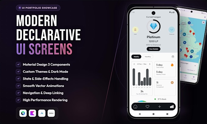 develop native android apps using jetpack compose and kotlin