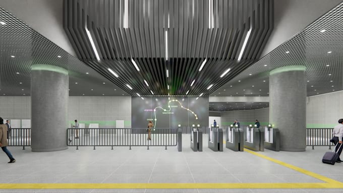 do 3d modeling and rendering for your architectural portfolio