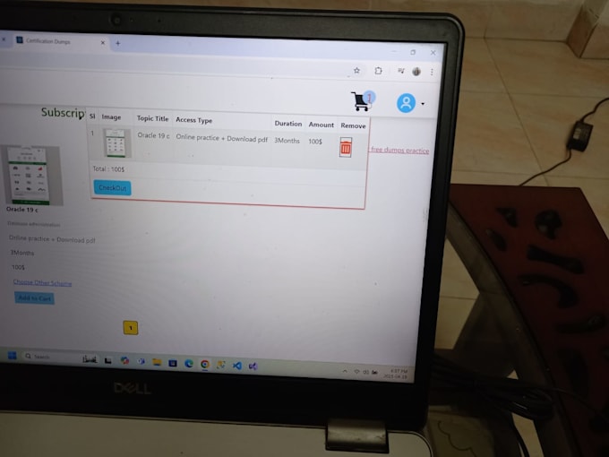 develop web based dynamic application by asp dot net core , react or anguar 18