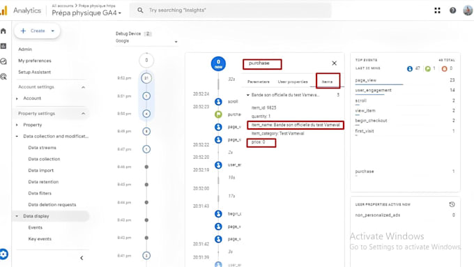 setup facebook pixel, capi, google analytics