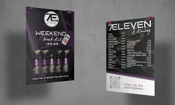 design a business flyer that gets attention