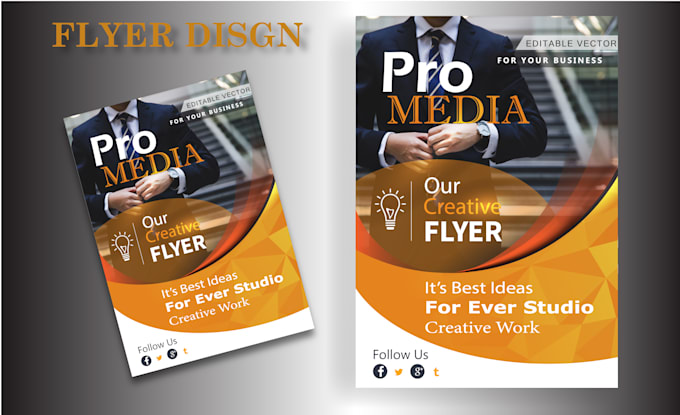 design, redesign, edit or modify flyer, poster and brochure
