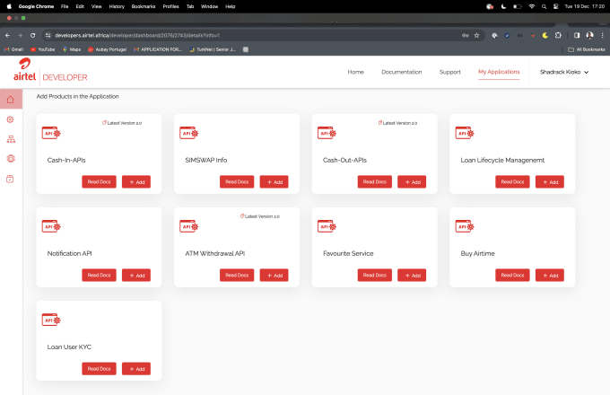develop or integrate any API