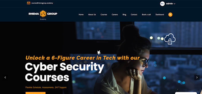 build an elearning website for course creators, tutors, and educationists