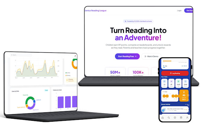 be your full stack developer for mobile app, web app, react js, react native