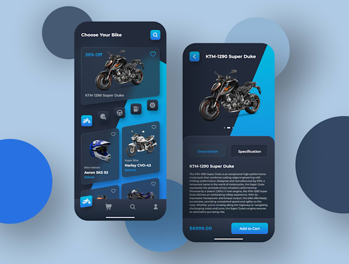 design UI UX app, wireframes, prototype and  mockups for IOS and android