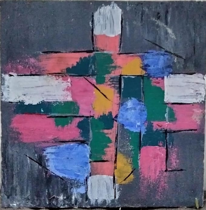 paint canvases in all sizes with acrylics