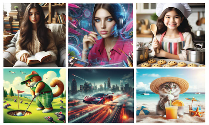 create professional and detailed ai art using mid journey