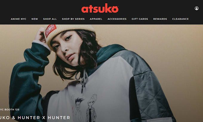 design profitable anime clothing store anime dropshipping manga shopify store