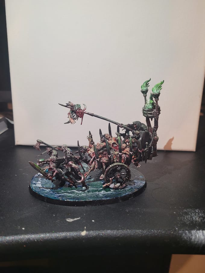 battle ready warhammer minis sigmar 40k and other types