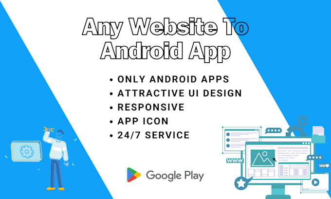 convert any website to android app