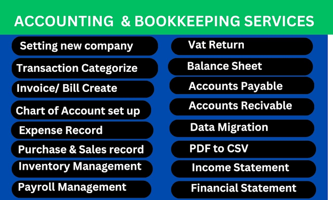 do setup, cleanup USA bookkeeping using quickbooks, freshbooks, zohobooks, xero