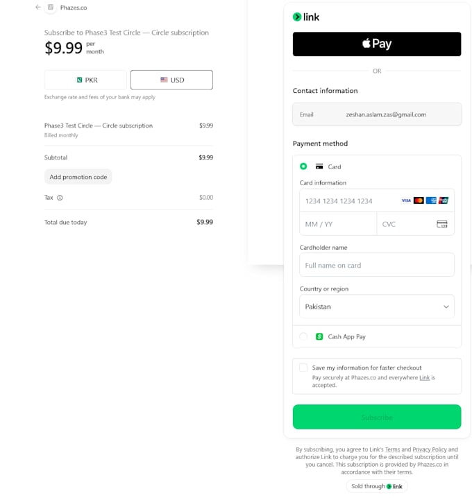 do stripe integration, stripe connect, stripe checkout in lovable, emergent sh