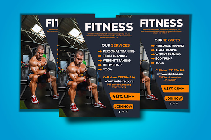design modern flyer design, event flyer and brochure design