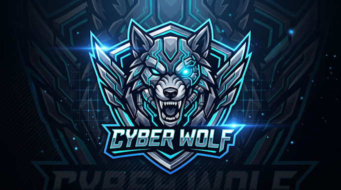 create gaming, mascot, roblox , twitch logo for your brand