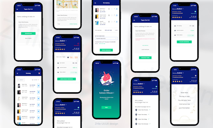 create UI UX for saas business