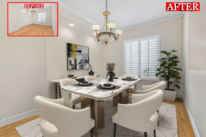 provide photorealistic virtual staging for real estate listings