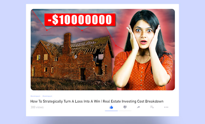 design unique and impactful high quality thumbnails