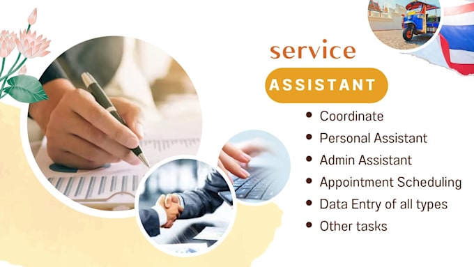 be your onsite personal assistant in bangkok, thailand