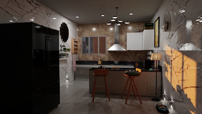 do 3d interior renders for you
