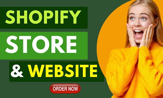 professionally design a fast responsive shopify store
