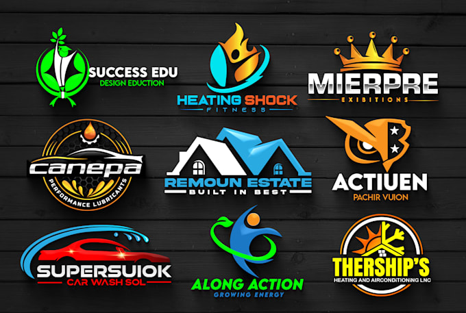 Do modern, creative and unique business logo design by Ahmed_ali79 | Fiverr