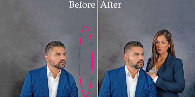 add, remove person or objects from photo and extend backdrop