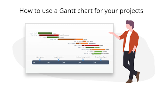 create gantt charts and project visuals