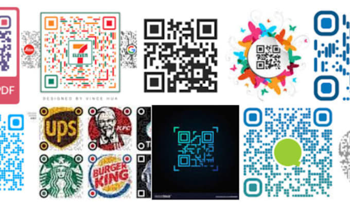 Create a qr code for your business, design with logo by Manzoorexpert ...