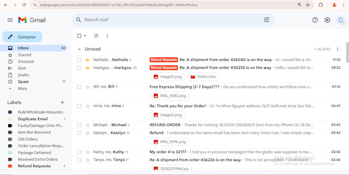 provide customer service for ecommerce shopify via email and live chat support