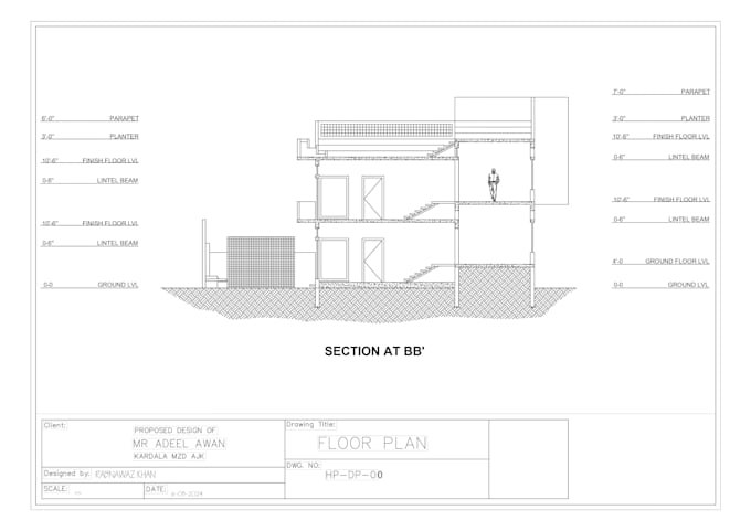 draw floor plans and elevations for your building permit