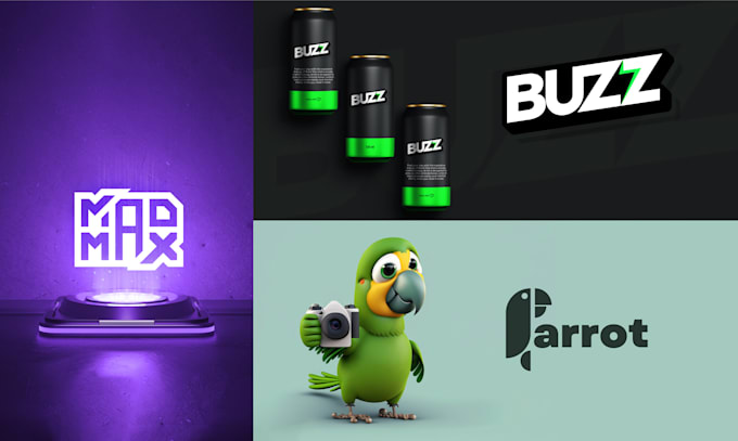 do creative typography professional logo design