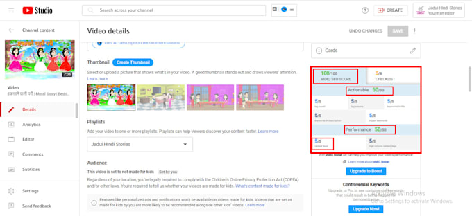 do youtube video SEO expert for top ranking