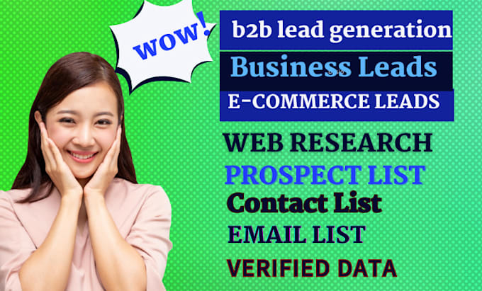 do b2b lead generation linkedin leads and prospect email list contact list