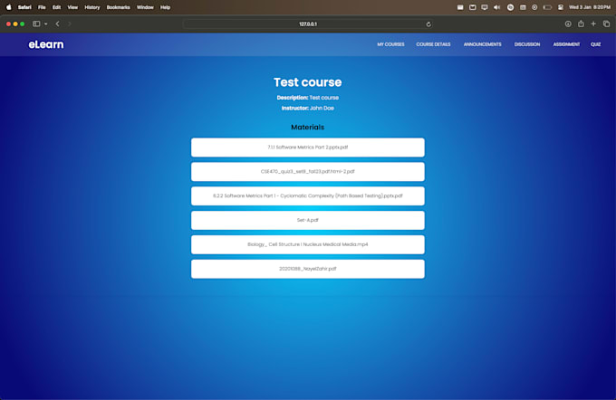 create a flask web application for you using html css web template, design