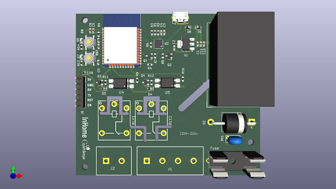 design pcb for your electronics circuit