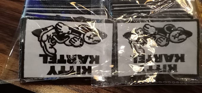 do custom embroidery, pvc, sublimated patches