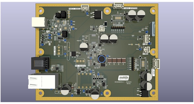 design professional schematic and pcb in altium or kicad