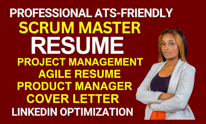 write scrum master resume project management agile project manager pmp resume