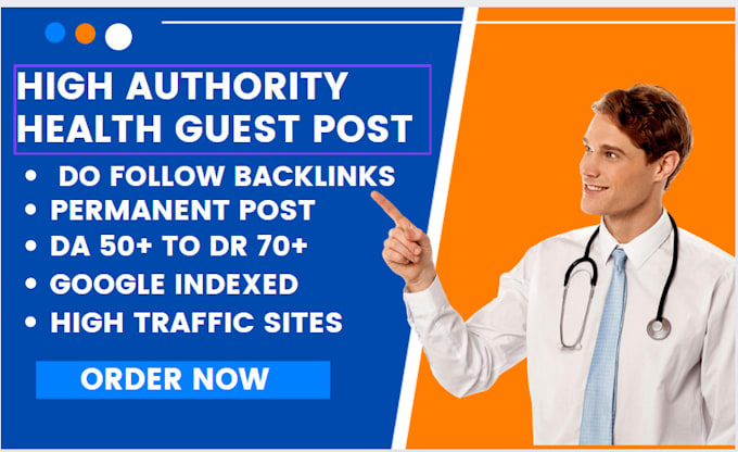 do high da health guest post and authority backlinks