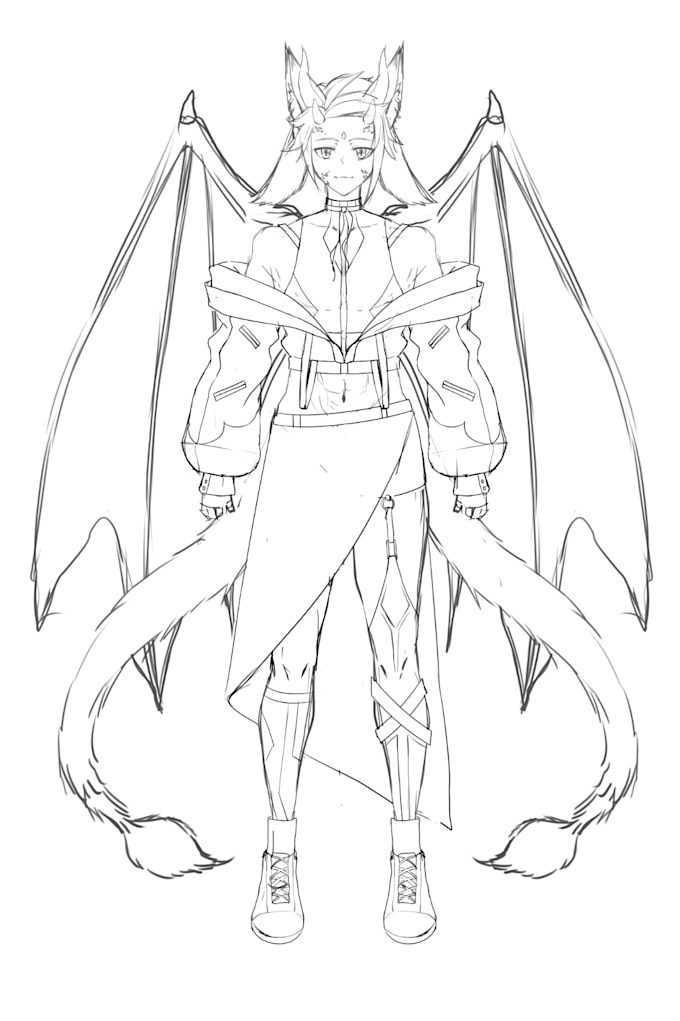 sketch vtuber for your model