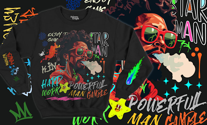 design streetwear clothing merch graphic t shirt and hoodie