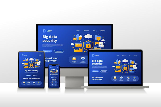 create a interactive website design with prototype in figma