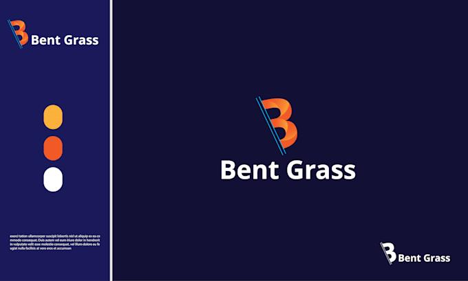 create modern gradient business logo design for your brand