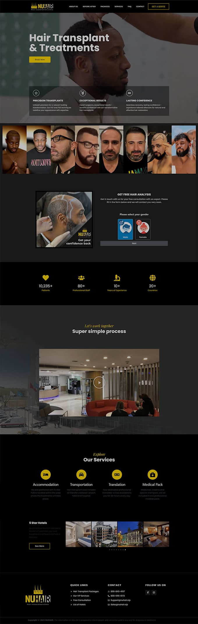 design, redesign or clone wordpress website with elementor